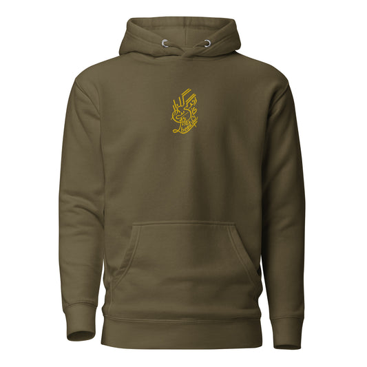 "Zindagi Gulzar Hai" - Embroidery Artwork Hoodie