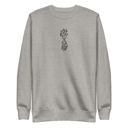 "Yai Waqt Bhi Guzr Jai Gai" - Embroidery Artwork Sweatshirt