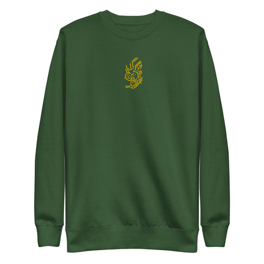 "Zindagi Gulzar Hai" - Embroidery Artwork Sweatshirt