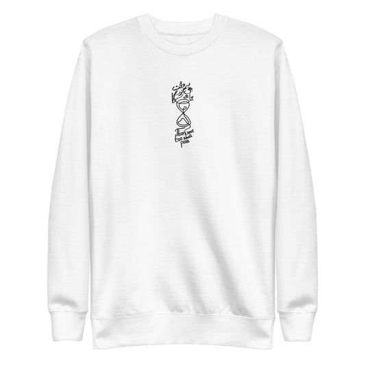 "Yai Waqt Bhi Guzr Jai Gai" - Embroidery Artwork Sweatshirt